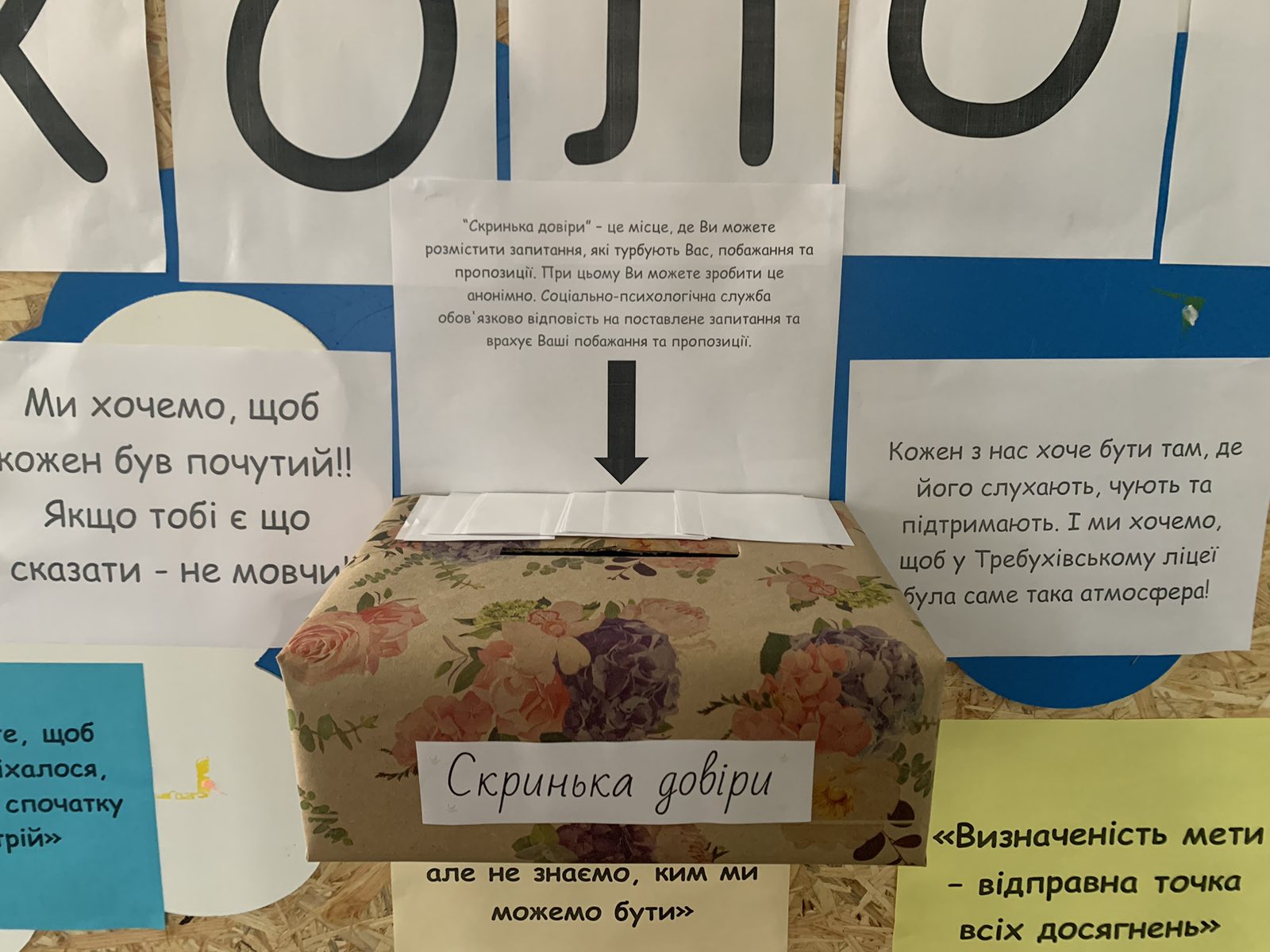 скринька довіри